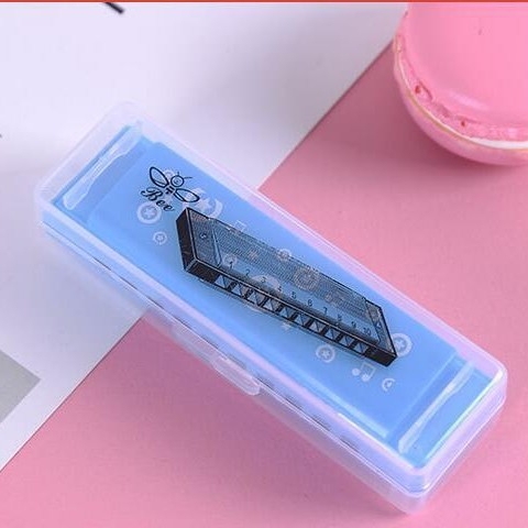 Harmonica pentru copii Bee, monofonică, 10 găuri, capac ABS, orificii de sunet din plastic