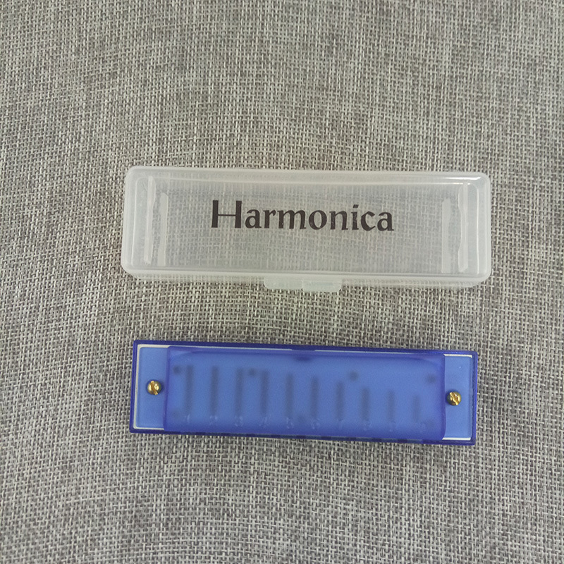 Harmonica pentru copii Bee, monofonică, 10 găuri, capac ABS, orificii de sunet din plastic