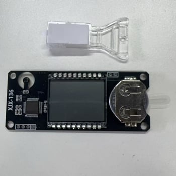 Monitor de temperatură și umiditate pentru incubatorul de papagali — precizie înaltă, calibrare automată, alimentat cu baterie de tip buton