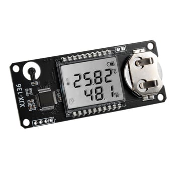 Monitor de temperatură și umiditate pentru incubatorul de papagali — precizie înaltă, calibrare automată, alimentat cu baterie de tip buton