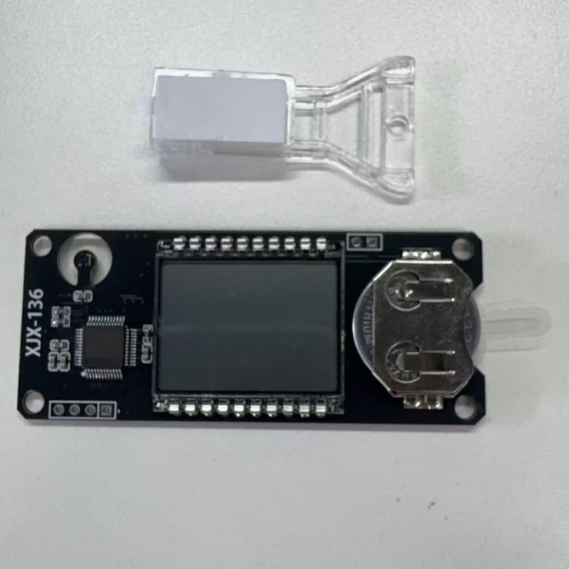 Monitor de temperatură și umiditate pentru incubatorul de papagali — precizie înaltă, calibrare automată, alimentat cu baterie de tip buton