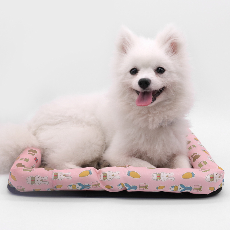 Chuangjie Pernă pentru Animale de Companie din Material Textil – Covoraș răcoritor pentru câini, universal pentru toate sezoanele