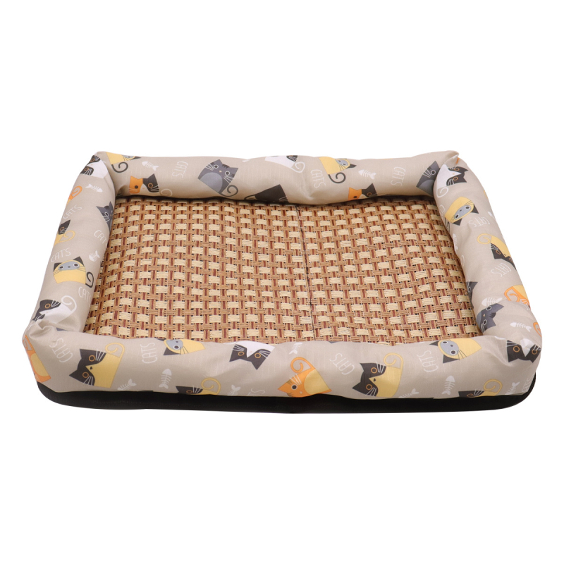 Chuangjie Pernă pentru Animale de Companie din Material Textil – Covoraș răcoritor pentru câini, universal pentru toate sezoanele