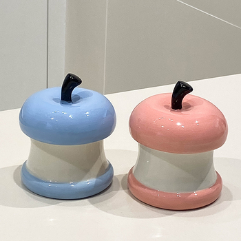 Scrumieră ceramică, stil desen animat, pentru decorare și depozitare, 1 bucată