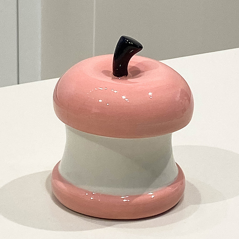 Scrumieră ceramică, stil desen animat, pentru decorare și depozitare, 1 bucată