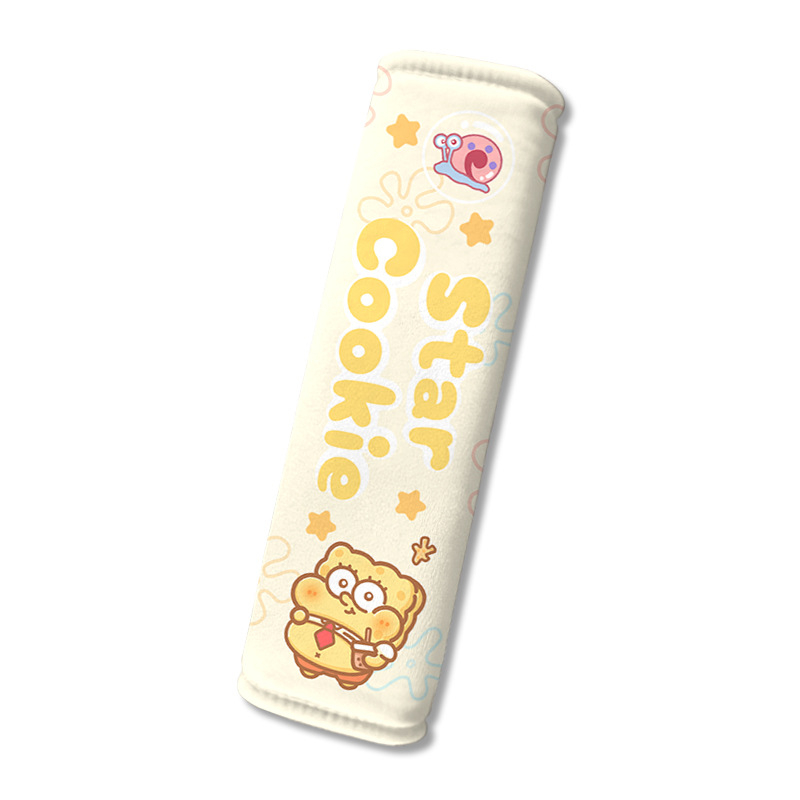 Set jastuka za auto sigurnosni pojas — cartoon dizajn, materijal pamuk velur, 30 g, magična naljepnica, broj artikla: Shoulder Pad