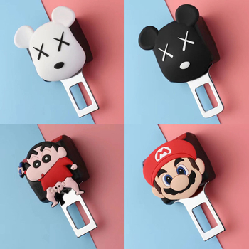 Produžni sigurnosni pojas automobila s interfejsnom umetkom od nehrđajućeg čelika i ABS-a, model KK004, bez logotipa