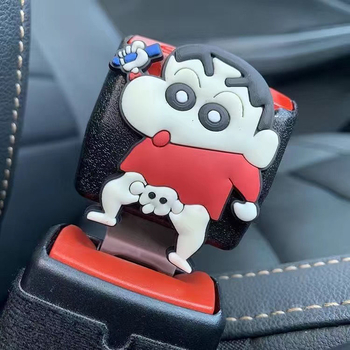 Produžni sigurnosni pojas automobila s interfejsnom umetkom od nehrđajućeg čelika i ABS-a, model KK004, bez logotipa