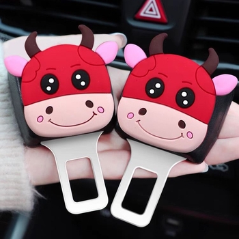 Produžni sigurnosni pojas automobila s interfejsnom umetkom od nehrđajućeg čelika i ABS-a, model KK004, bez logotipa