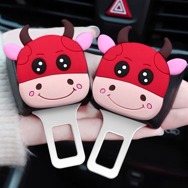 Produžni sigurnosni pojas automobila s interfejsnom umetkom od nehrđajućeg čelika i ABS-a, model KK004, bez logotipa