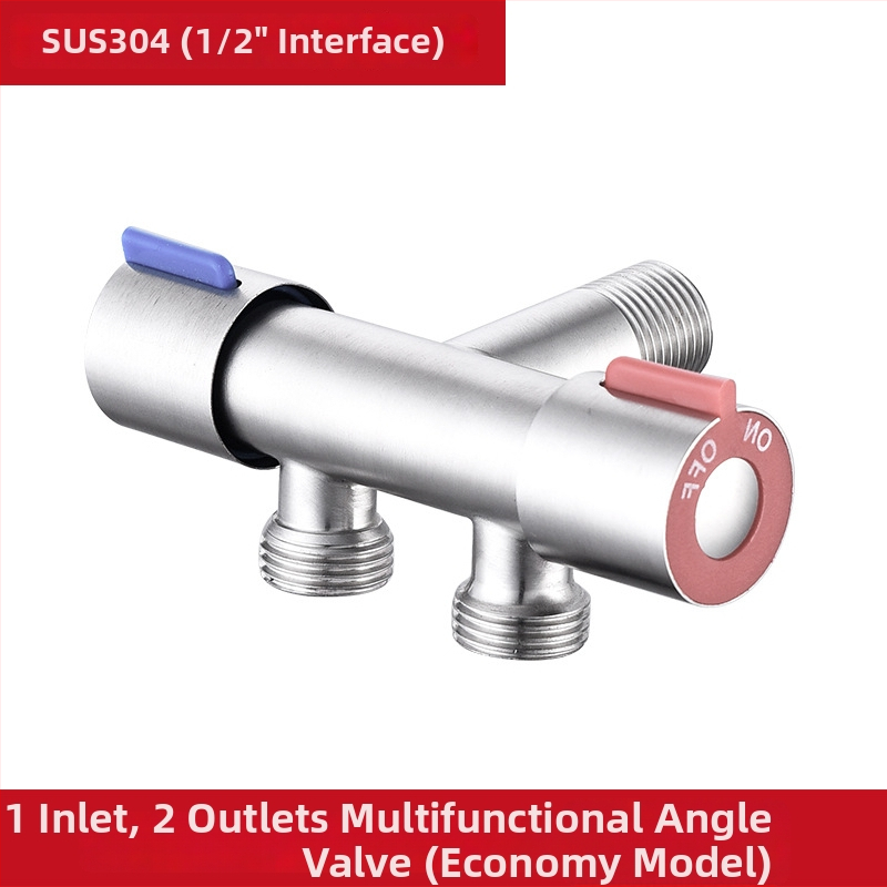 Meďový uholný ventil WSY-200583 pre toaletu, umývadlo a kuchynský faucet — in-wall a závitové pripojenie, prevádzkový tlak 1.0 MPa
