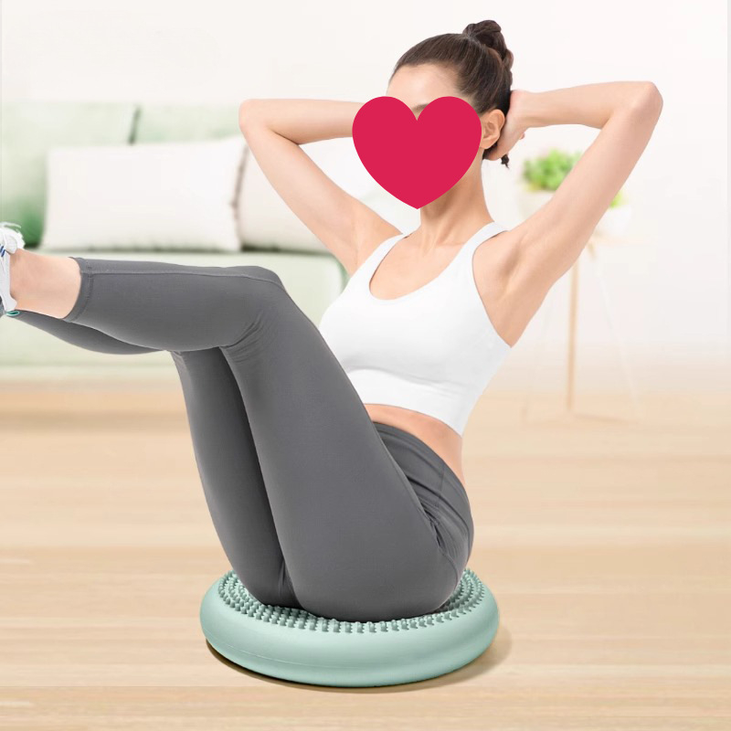 Pilates i joga – podloga za ravnotežu za rehabilitaciju, mekana lopta, pločica za ravnotežu stopala, lopta vala brzine, zračni jastuk