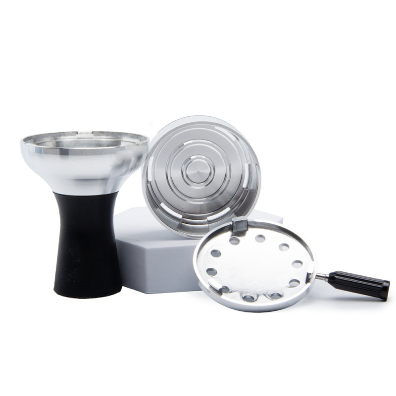 Rongyang Hookah dodaci: Cross Carbon Separator, Metalni separator ugljena, Silikonska posuda za dim