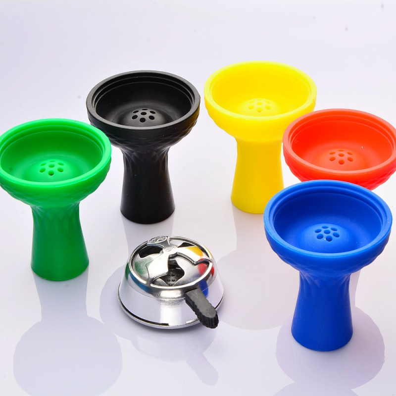 Rongyang Hookah dodaci: Cross Carbon Separator, Metalni separator ugljena, Silikonska posuda za dim