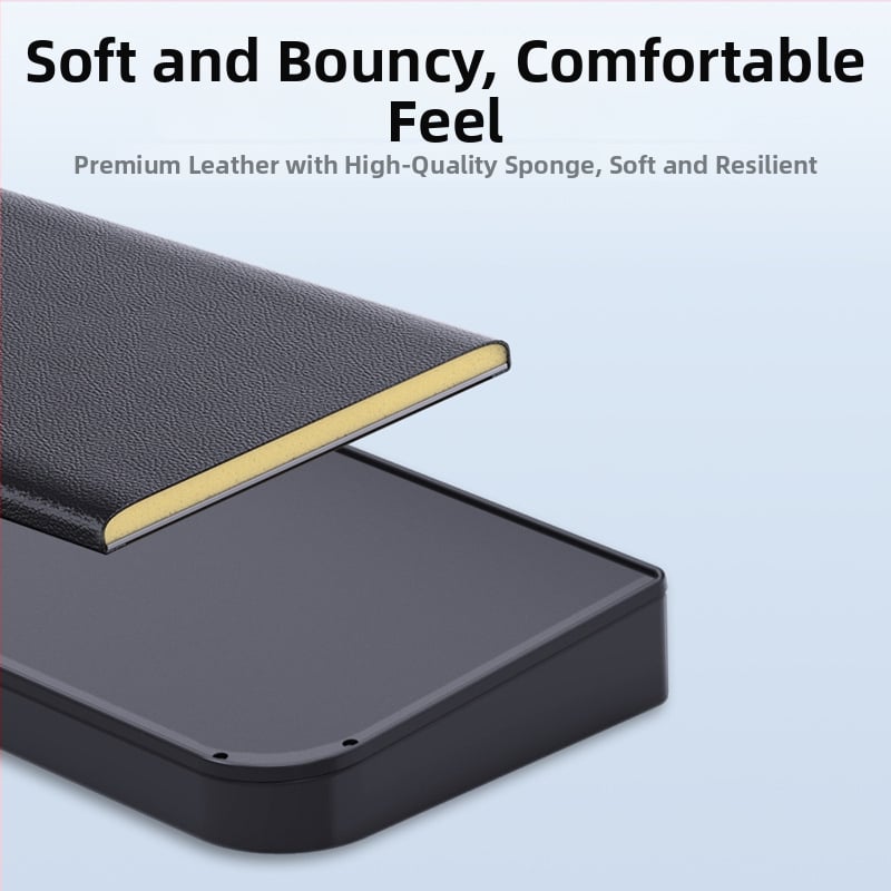 Διπλής όψεως μαξιλαράκι καρπού για πληκτρολόγιο και ποντίκι, ABS, 263 g, αδιάβροχο, ανθεκτικό στη φθορά