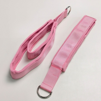 Jóga nyújtó pánt kettős gyűrűkkel — Yufengfit, nylon polár fleece anyag, jóga kiegészítő edzéshez