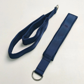 Jóga nyújtó pánt kettős gyűrűkkel — Yufengfit, nylon polár fleece anyag, jóga kiegészítő edzéshez