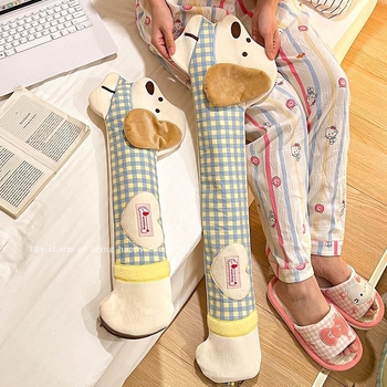 Baršunasta vrećica za vodu s cartoon stilom za noge, ruke, struk i trbuh, višestruko podešavanje temperature — Kod artikla D57785