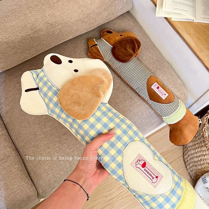 Baršunasta vrećica za vodu s cartoon stilom za noge, ruke, struk i trbuh, višestruko podešavanje temperature — Kod artikla D57785