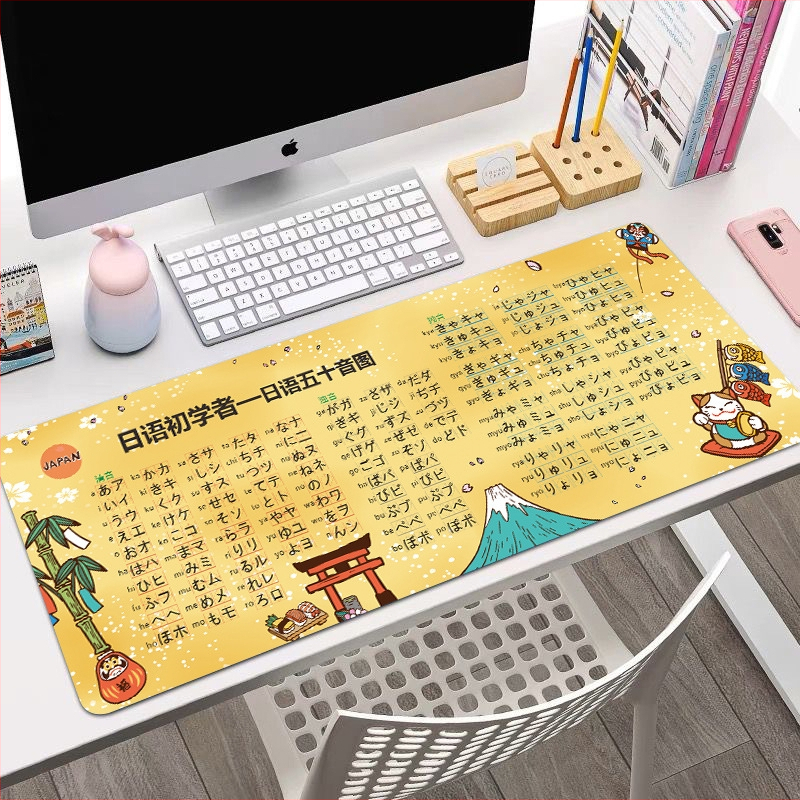 Podloga za miš na stol s naslonom za zglob, prirodni kaučuk, termotransfer tisak, model RM-01