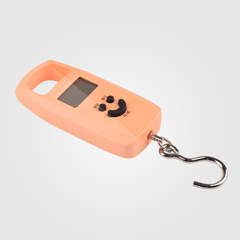 Prijenosna ručna elektronička vaga s kukom, kapacitet 50 kg, rezolucija 10 g, model 802, LCD s pozadinskim osvjetljenjem