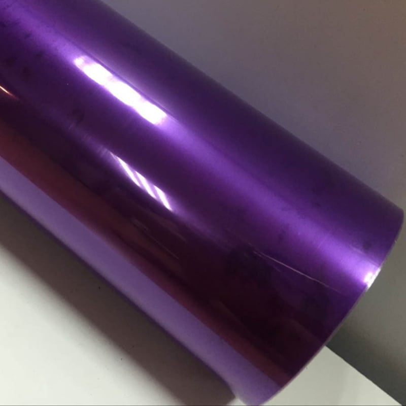 PVC филм за фарове на автомобил, гланцова карта шарка, пропускливост 90%, дебелина 0.2 мм, монтаж с лепило