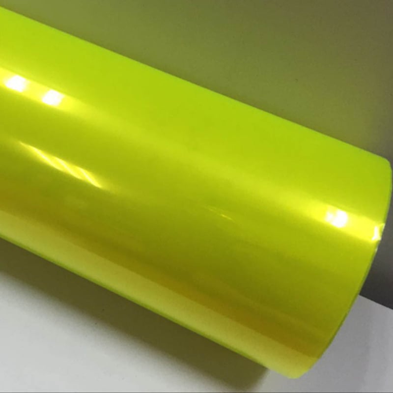 PVC филм за фарове на автомобил, гланцова карта шарка, пропускливост 90%, дебелина 0.2 мм, монтаж с лепило