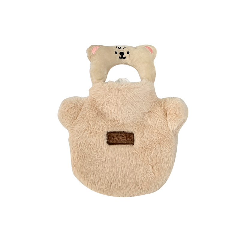 Flanel anyagú vízzel töltött melegítő palack, aranyos stílus, fűtés víz befecskendezésével, Forest girl party