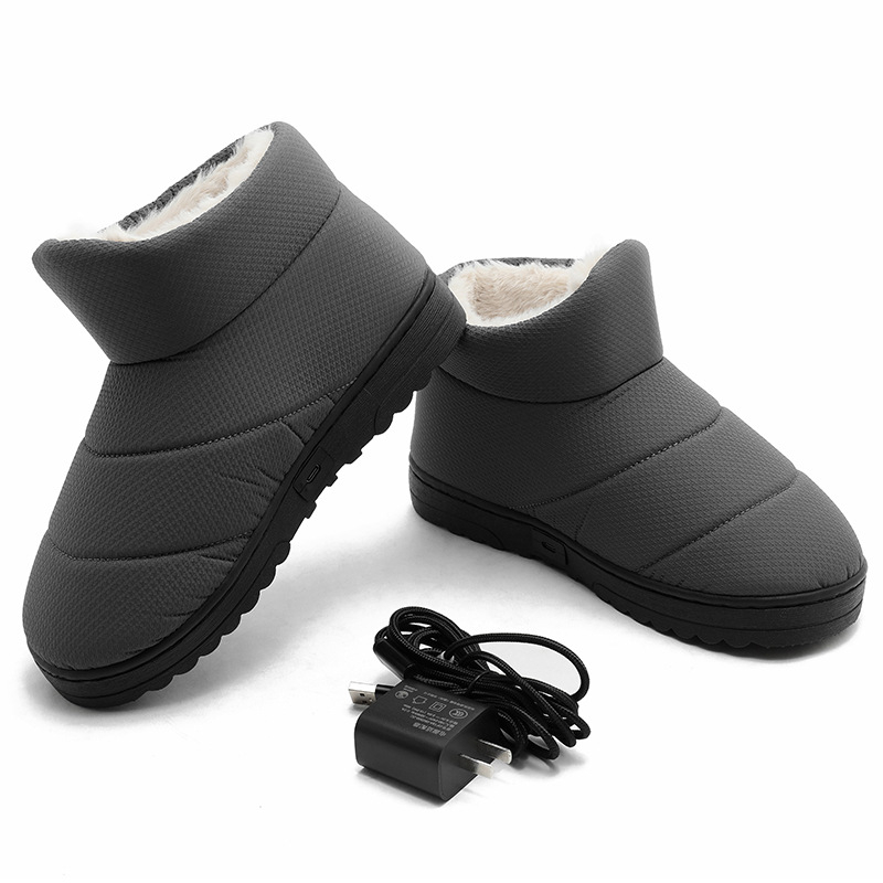 Električne grijane papuče, unisex, USB napajanje, zimske kućne cipele