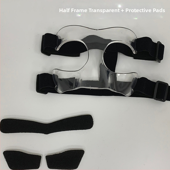 Basketbalová maska na tvár, Zesai zs1212, PC materiál, štýl plný rám alebo čiastočný rám