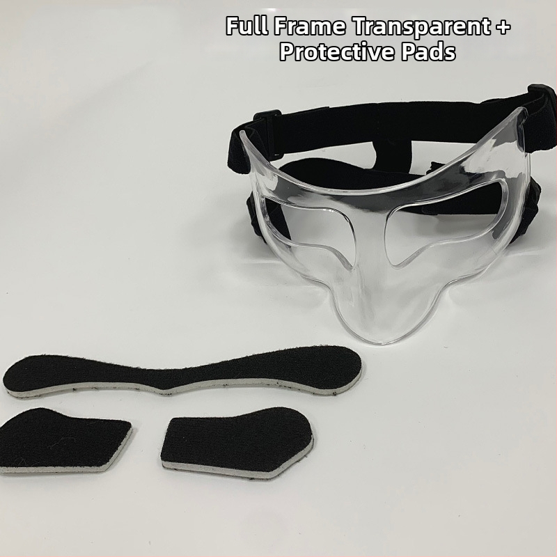 Basketbalová maska na tvár, Zesai zs1212, PC materiál, štýl plný rám alebo čiastočný rám