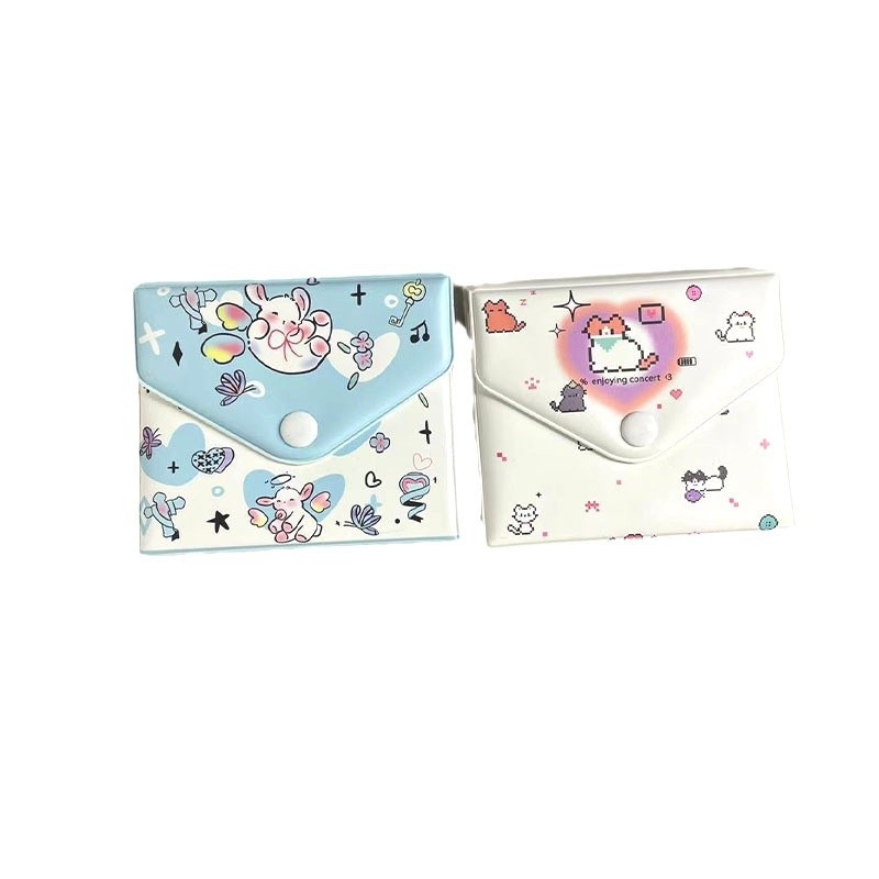 Ins stil crtani fotoalbum s PVC kućištem, 32 pretinaca za kartice, otisnut logotip, mogućnost prilagodbe