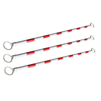 STEAKY Futball-edzés jelzőrúda – teleszkópos keresztrúd, reflektív felülettel, PVC, testreszabható