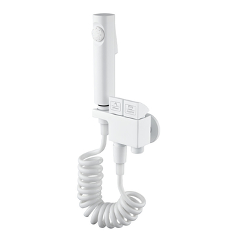 Ugradni set tuš-bide WC-a od mesinga — Piano Keys Toilet Mate, mesing tijelo, radni tlak 3–15 kg, ugradnja u zidu