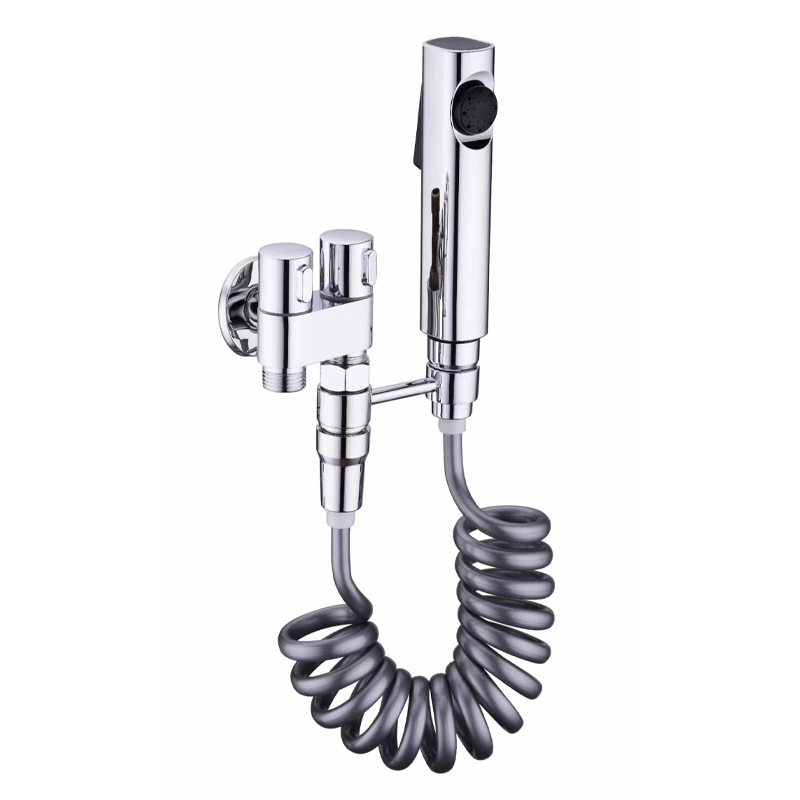 Ugradni set tuš-bide WC-a od mesinga — Piano Keys Toilet Mate, mesing tijelo, radni tlak 3–15 kg, ugradnja u zidu