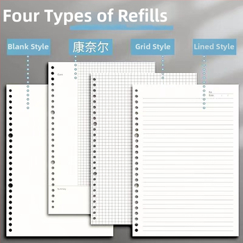 Učenički bilježnica s uklonjivim jezgrom (B5, 60 listova, 26/20 rupa)