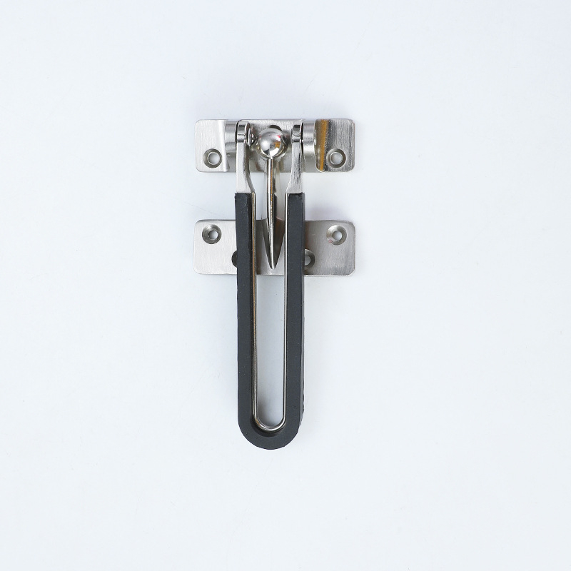 Lanac sigurnosnih vrata hotelske sobe od cinkove legure, model Rubber-coated anti-theft lock, površina: Wire drawing, prilagodljiva obrada