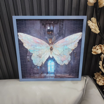 Drveni 1000-dijelna ravna slagalica brenda Slow Spell, za odrasle i djecu, s prilagođenim crtežima, DIY, uzrast 14+