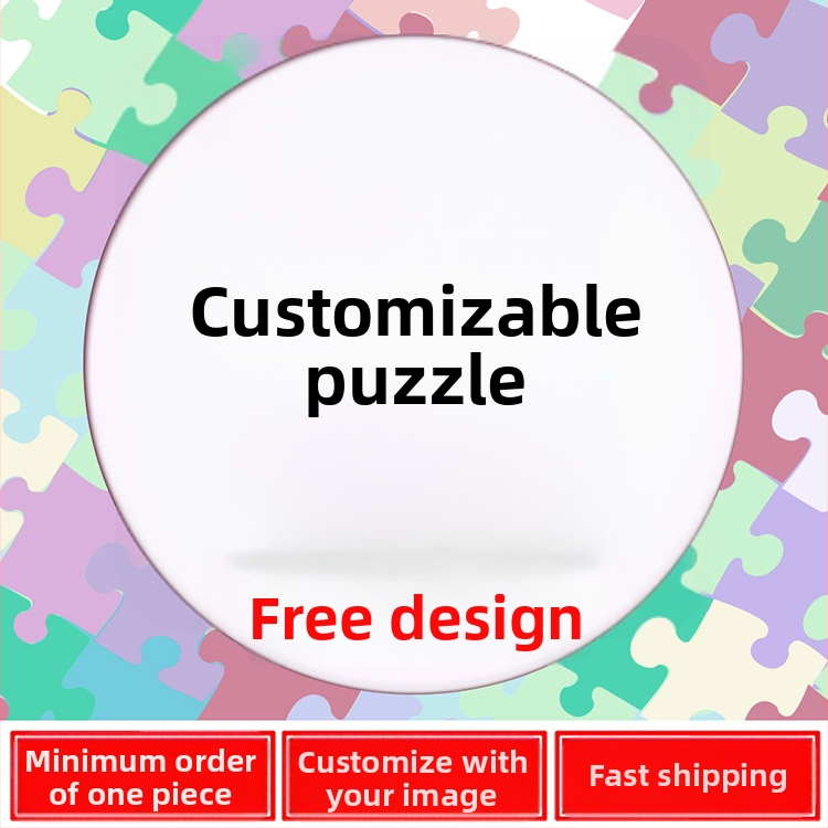 Drveni 1000-dijelna ravna slagalica brenda Slow Spell, za odrasle i djecu, s prilagođenim crtežima, DIY, uzrast 14+