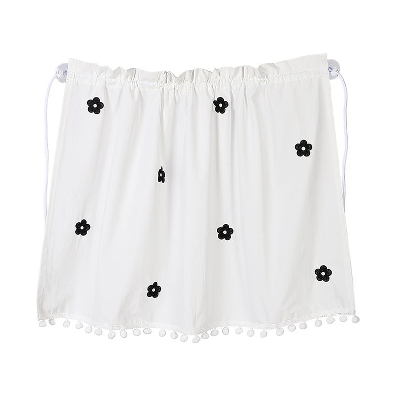 Κάλυμμα ηλιοπροστασίας αυτοκινήτου για πλαϊνό παράθυρο, βαμβακερό ύφασμα, κεντημένο σχέδιο αρκουδάκι, ρυθμιζόμενος τηλεσκοπικός σχεδιασμός