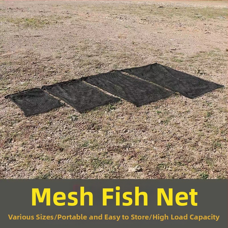 Xuanda sieťová taška na ryby so šnúrkou — prenosná pre rybolov v potoku