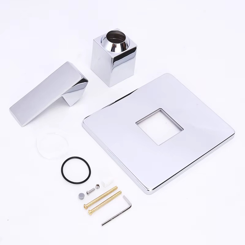 Κρυφό πάνελ ελέγχου ντους τοιχομονταζόμενο — ανάμεικτης βαλβίδας, κεραμικός βαλβίδα, σώμα από ανοξείδωτο ατσάλι, εγκατάσταση στον τοίχο, μηχανισμός ανύψωσης