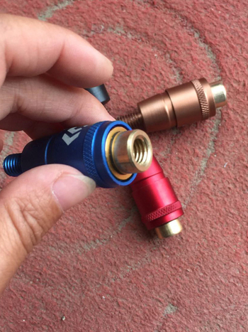 Odvojivi brzi spojnik za glavu ribarske mreže, bakrena prevlaka, marka Yongxuan, model Adapter