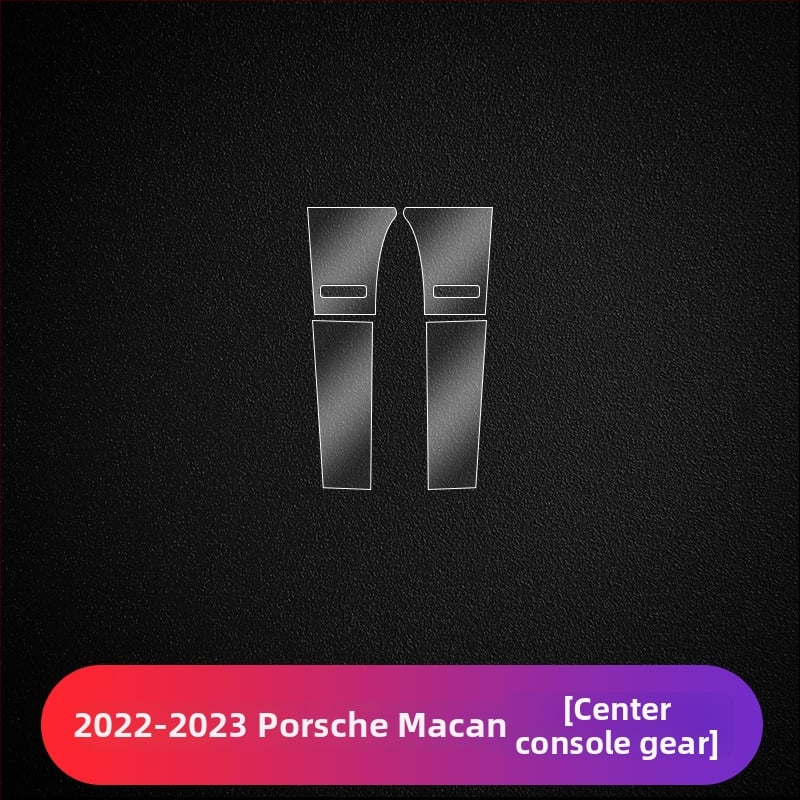 Ochranný film na stredovú obrazovku Porsche – PET materiál, teplotne odolný, Model LY, pre Cayenne, Taycan, Panamera, Macan