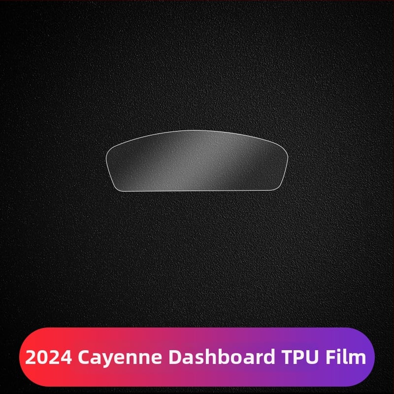 Ochranný film na stredovú obrazovku Porsche – PET materiál, teplotne odolný, Model LY, pre Cayenne, Taycan, Panamera, Macan