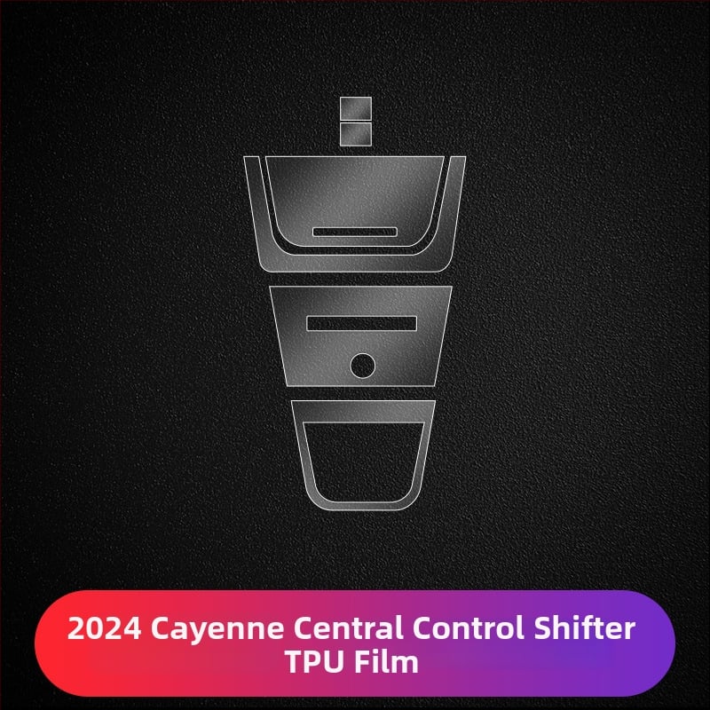 Ochranný film na stredovú obrazovku Porsche – PET materiál, teplotne odolný, Model LY, pre Cayenne, Taycan, Panamera, Macan