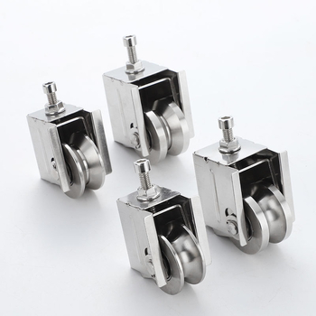 Shengyue Rozsdamentes acél állítható görgő tolóajtókhoz, automatizált rendszerekhez