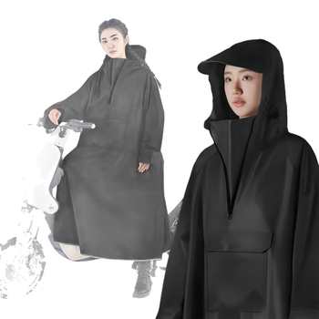 Pončo za kišu za električna vozila, potpuno zaštita tijela, debeli Oxford materijal, PVC adhezivni sloj, unisex odrasla osoba