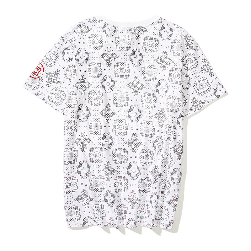 Muška majica s kratkim rukavima, okrugli izrez, print slovima, 95% pamuk, ko-brand Chen Guanxi
