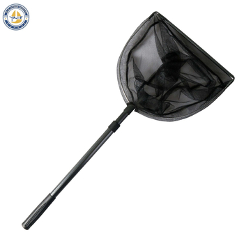 YJ Aquahunter Nova japanskog stila mreža s plosnom glavom, teleskopska, sklopiva, 2 dijela, 113 mm, aluminijska legura, za ribolov i hvatanje rakova
